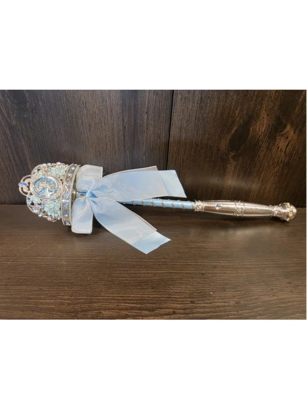 SET Disney Princess CINDERELLA Costume Cosplay Wand Tiara Shoes Halloween SZ 13